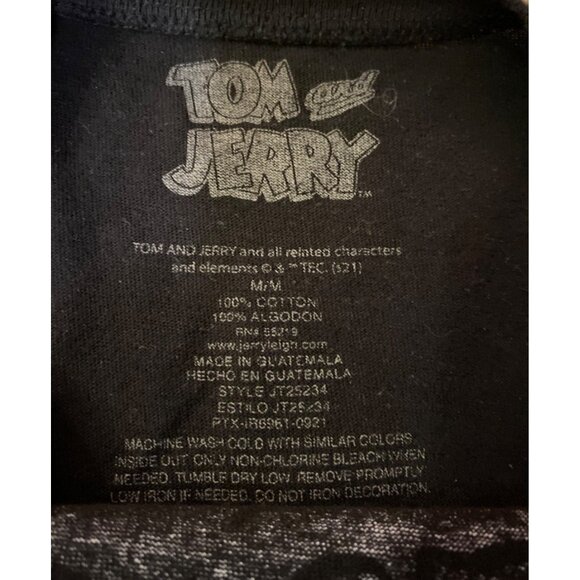 Tom and Jerry Cropped T-Shirt Juniors M Used - Picture 9 of 12